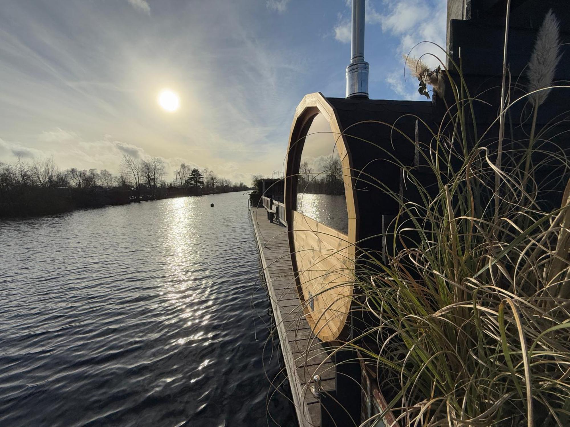 New - Private Residence With Sauna - On A Lake Near Amsterdam Vinkeveen Εξωτερικό φωτογραφία
